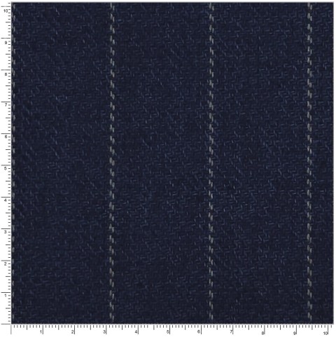 Blue 26007-1 - Wool Silk Linen Pants