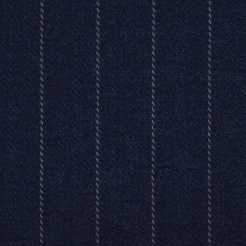 Blue 26007-1 - Wool Silk Linen Pants
