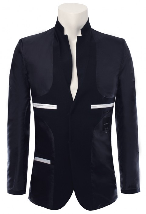 เสื้อสูทสีกลมเข้ม ผ้าไม่ยับ