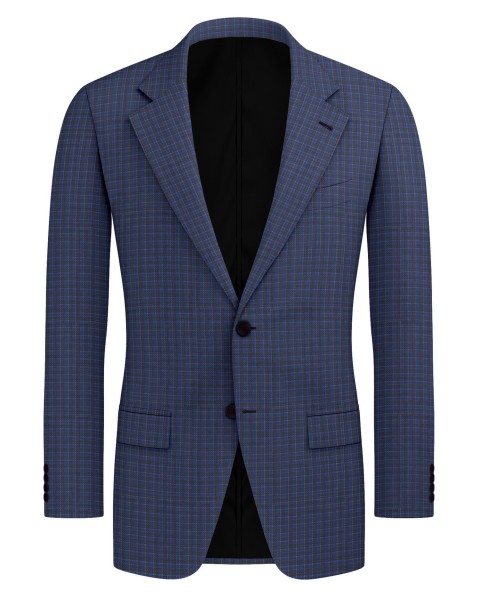 Blue 4900-13 - 70% Blend Wool Suit