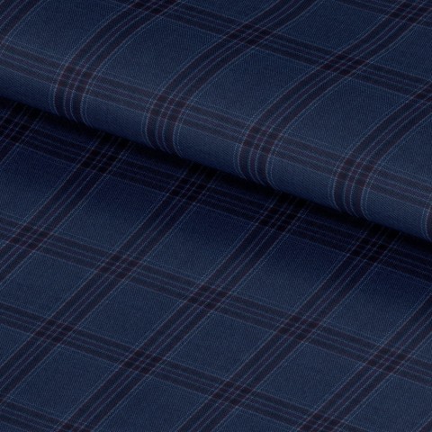 Blue 4900-33 - 70% Blend Wool Pants