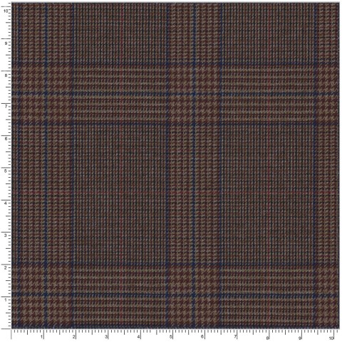 Brown 4900-37 - 70% Blend Wool Pants