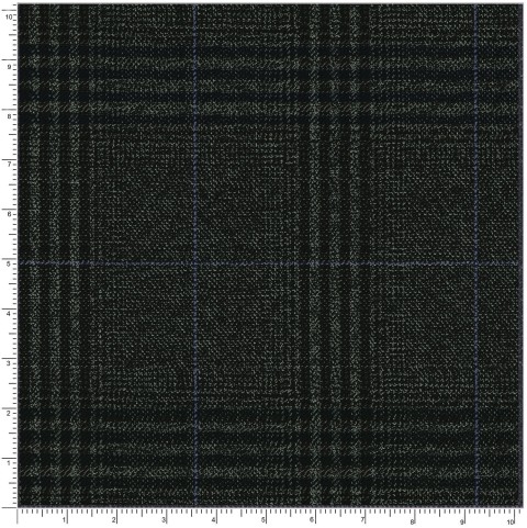 Green 4900-43 - 70% Blend Wool Pants
