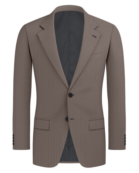 Brown 4901-28 - 70% Blend Wool Suit