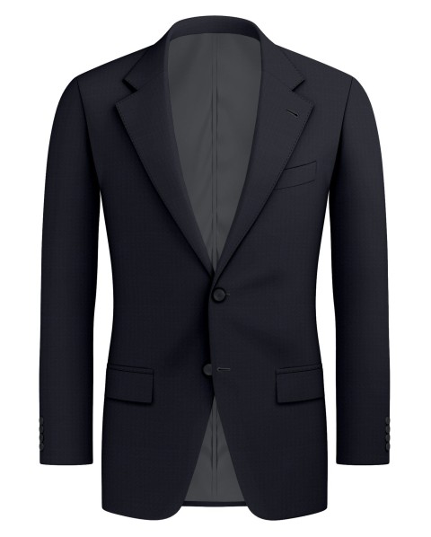 Blue 4901-34 - 70% Blend Wool Suit