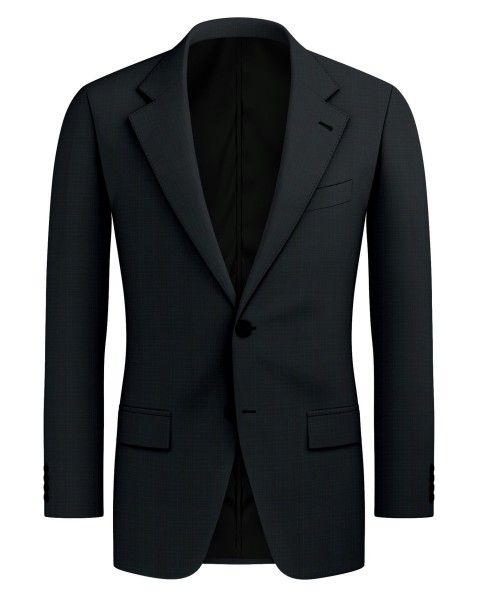 Blue 4901-49 - 70% Blend Wool Suit