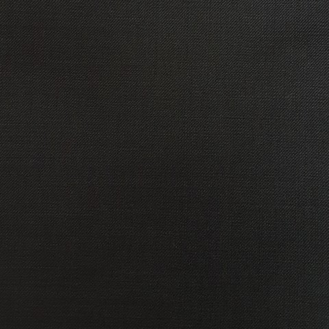 VERY DARK GRAY (MOSTLY BLACK) TWILL WOOL BLEND