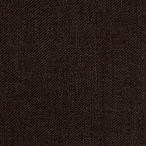 DARK BROWN TWILL WOOL BLEND