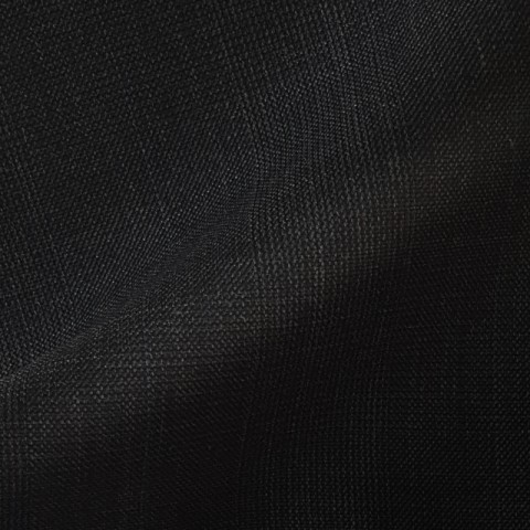 VERY DARK GRAY  (MOSTLY BLACK) GLEN PLAID WOOL BLEND