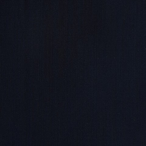 VERY DARK BLUE HERRINGBONE WOOL BLEND