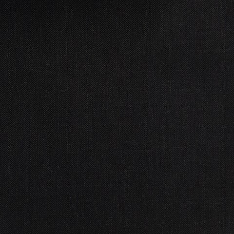VERY DARK GREY (MOSTLY BLACK) LARGE PINSTRIPE WOOL BLEND