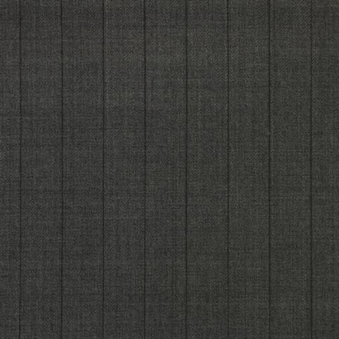 DARK GREY PINSTRIPE LARGE WOOL BLEND