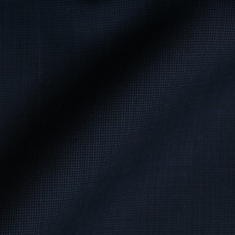 VERY DARK BLUE PLAIN WOOL BLEND