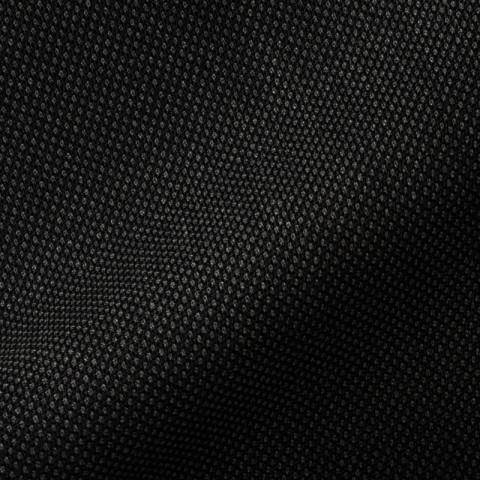 DARK GREY BIRD'S-EYE WOOL BLEND