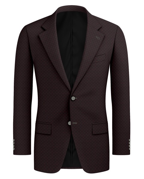 Red 59934 - Wool Blend Suit