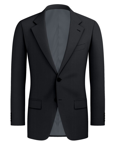 Grey 59960 - Wool Blend Suit
