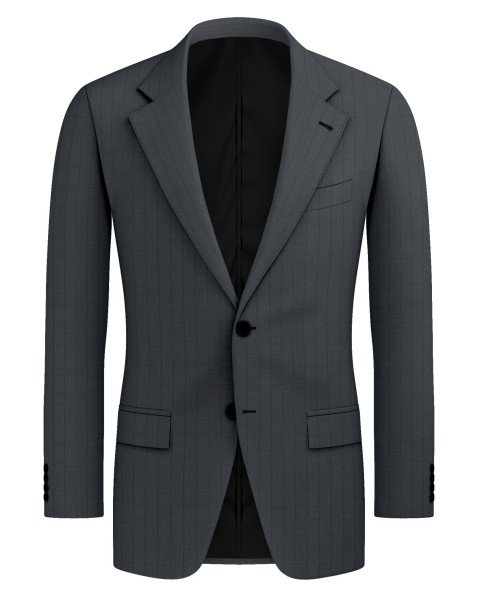 Grey 59965 - Wool Blend Pants