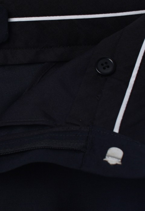 กางเกงผ้าวูล สีกลมเข้ม