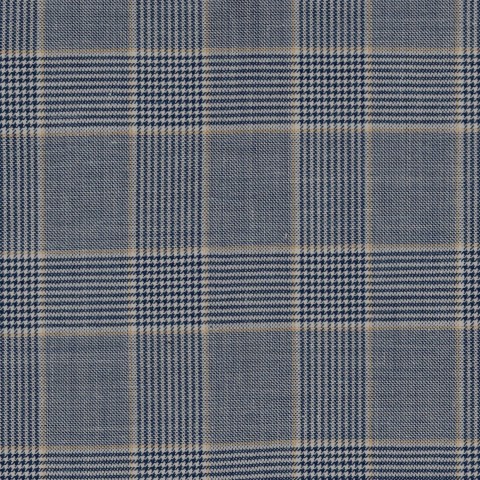 Blue 701318 - Wool Linen Suit