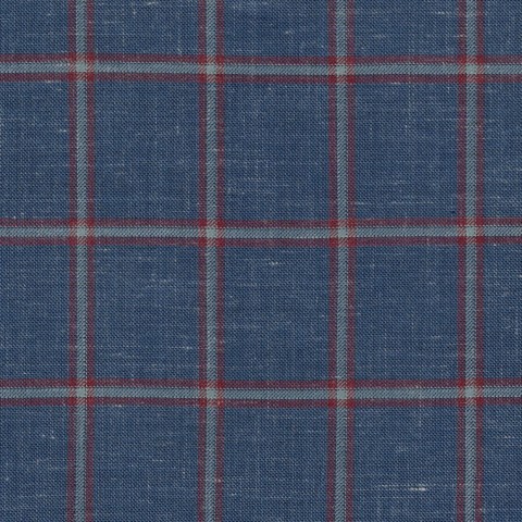 Blue 701323 - Wool Linen Suit