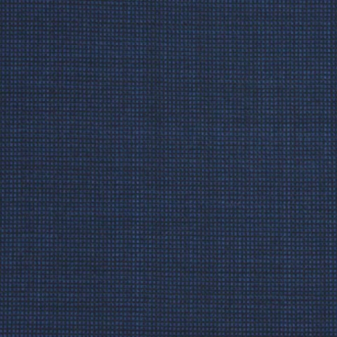 Navy Blue Textured Pants