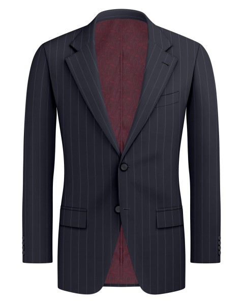 Blue 72652 - 70% Wool Pants