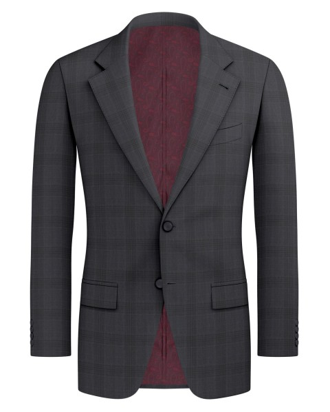 Grey 72657 - 70% Wool Suit