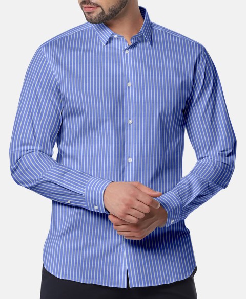 Blue 756111 - Pure Cotton Shirts