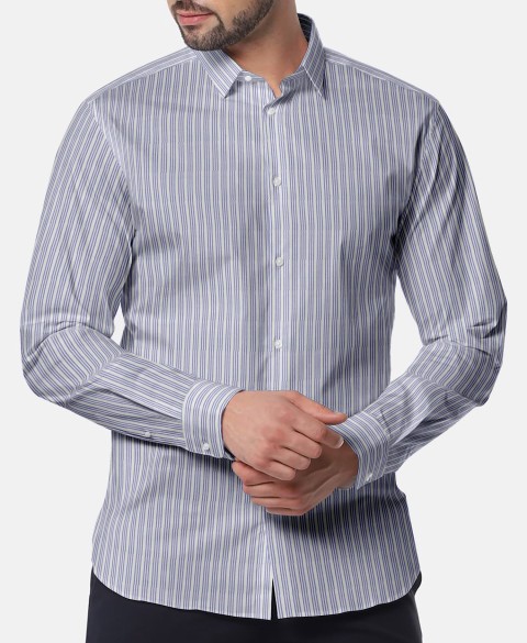 Blue 756115 - Pure Cotton Shirts