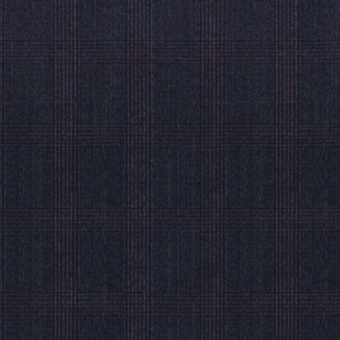 Navy Blue Red  Glen Check Pants