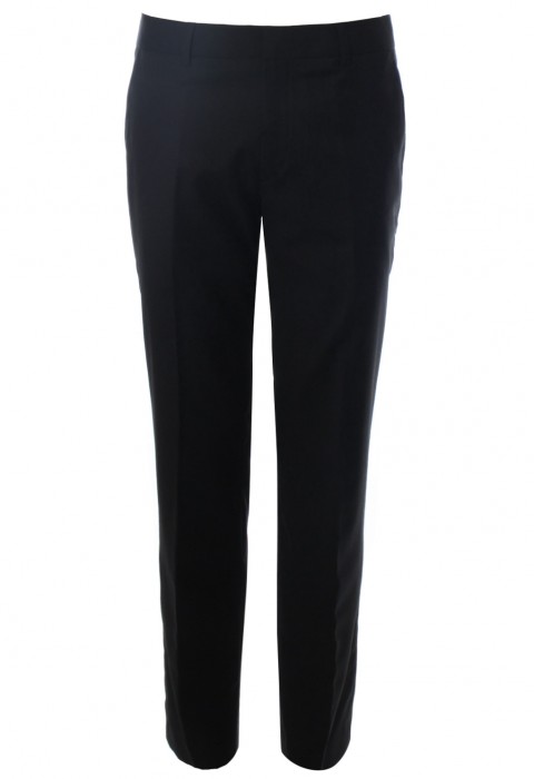 กางเกงสีดำผ้าวูล SuperBlack