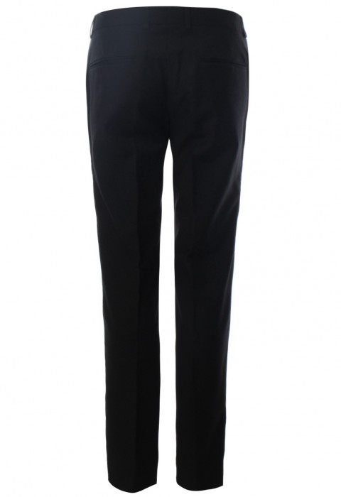 กางเกงสีดำผ้าวูล SuperBlack