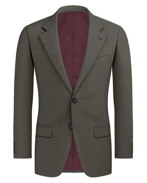 Green GS247701-34 - GS Blend Wool Suit