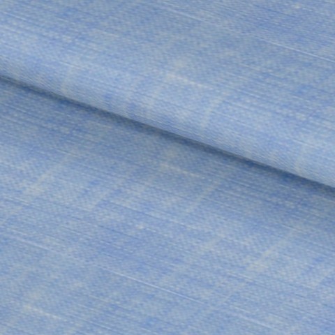 Blue LH2101-17 - Solid Pure Linen Shirts