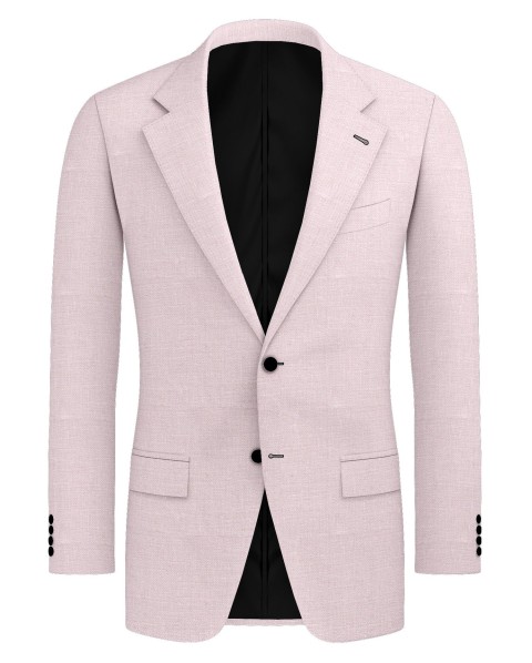 Pink LH259-03 - Pure Linen Suit