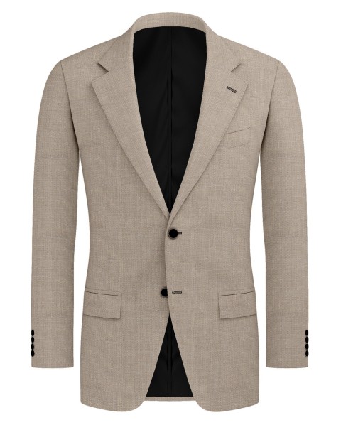 Beige LH259-06 - Pure Linen Suit