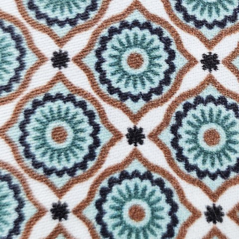 Blue PRT2304 - 100% cotton printed shirts