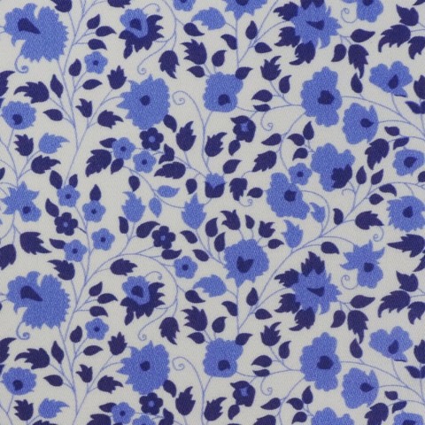Blue PRT2305 - 100% cotton printed shirts