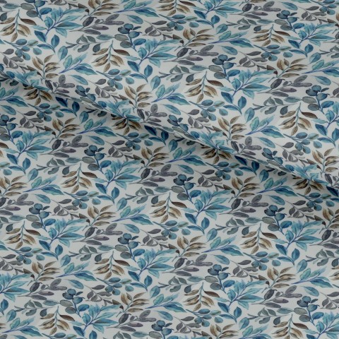Blue PRT2311 - 100% cotton printed shirts