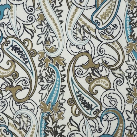 Brown PRT2312 - 100% cotton printed shirts