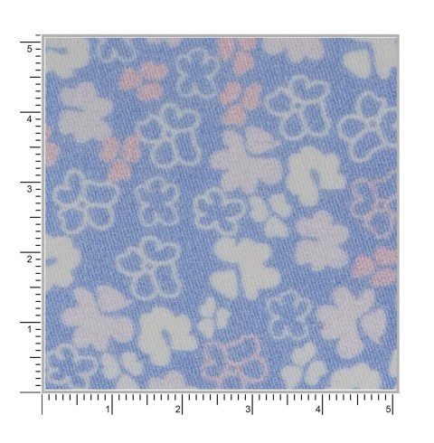 Light blue PRT2313 - 100% cotton printed shirts