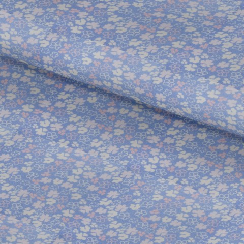 Light blue PRT2313 - 100% cotton printed shirts
