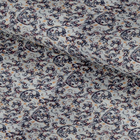 Blue PRT2314 - 100% cotton printed shirts