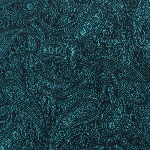 Blue PRT2337 - 100% cotton printed shirts
