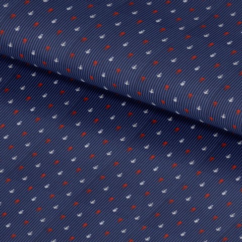Blue PRT2344 - 100% cotton printed shirts