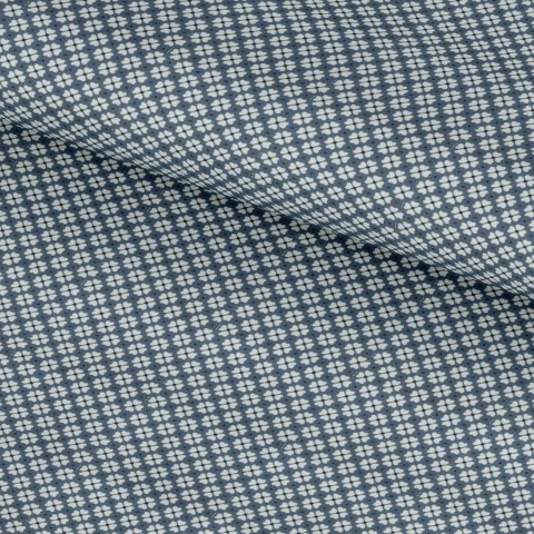 Blue PRT2351 - 100% cotton printed shirts