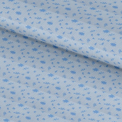 Light blue PRT2355 - 100% cotton printed shirts