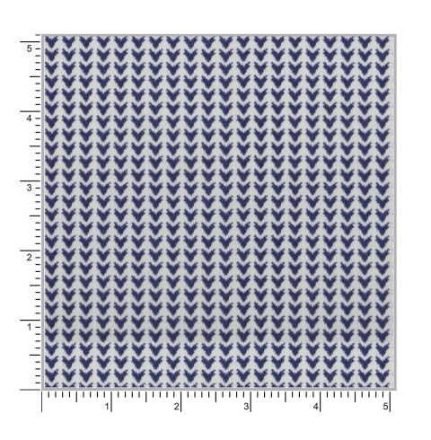 Blue PRT2356 - 100% cotton printed shirts