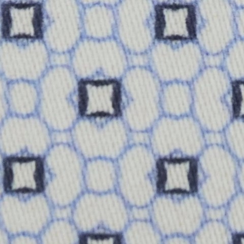 Blue PRT2381 - 100% cotton printed shirts