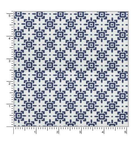 Blue PRT2399 - 100% cotton printed shirts